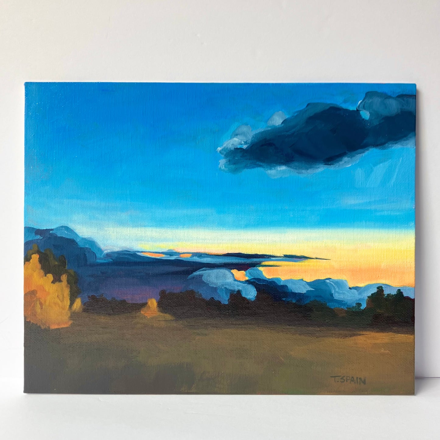 L- Autumn in the Neighborhood- FRAMED