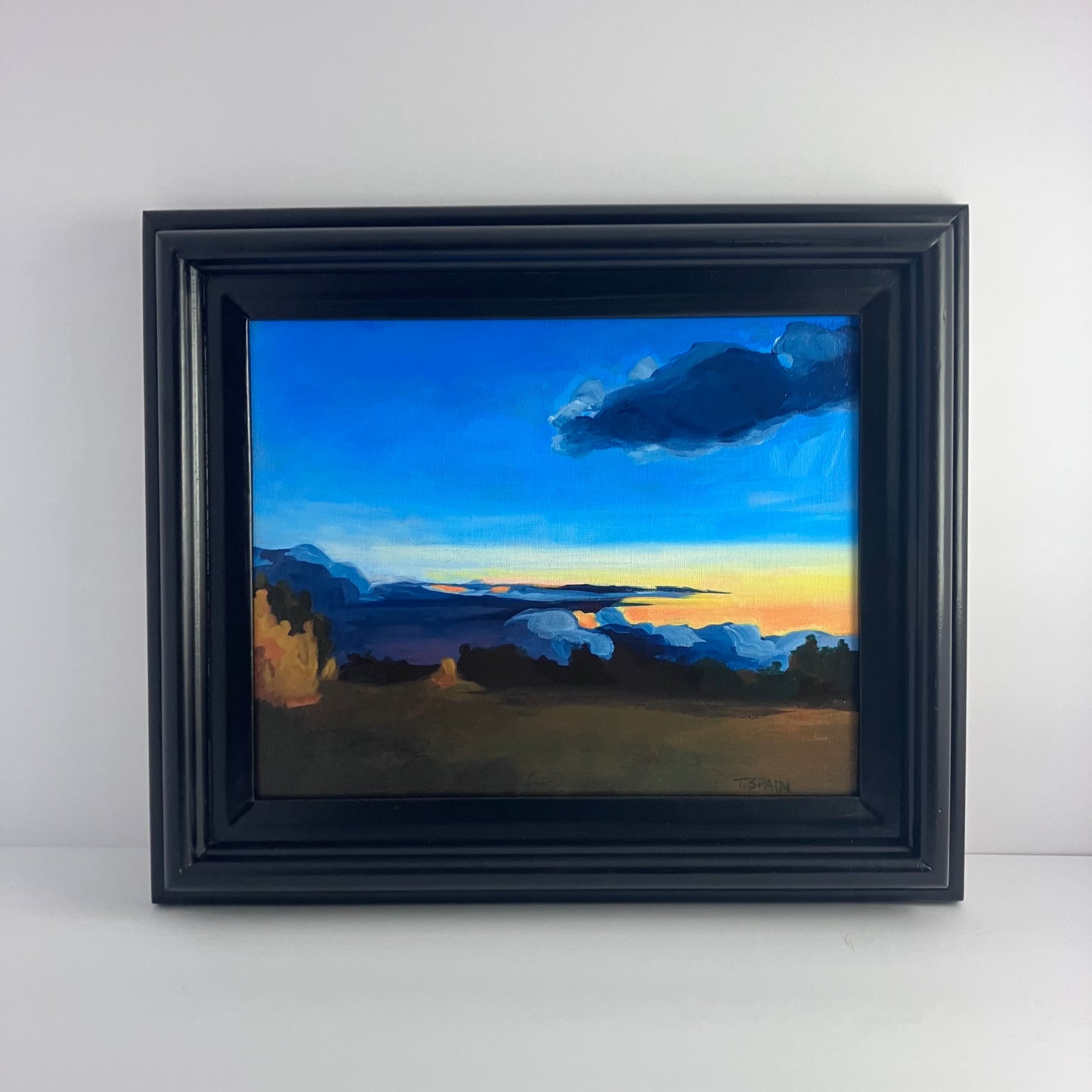 L- Autumn in the Neighborhood- FRAMED