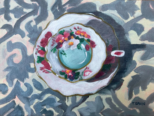 Empty Tea Cup