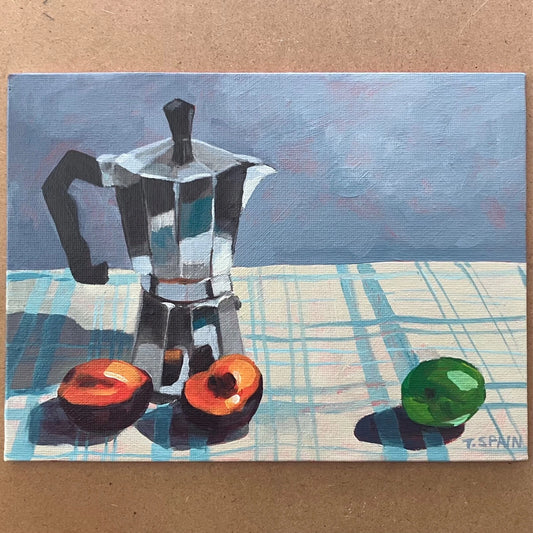 Tiny Coffee Pot Art